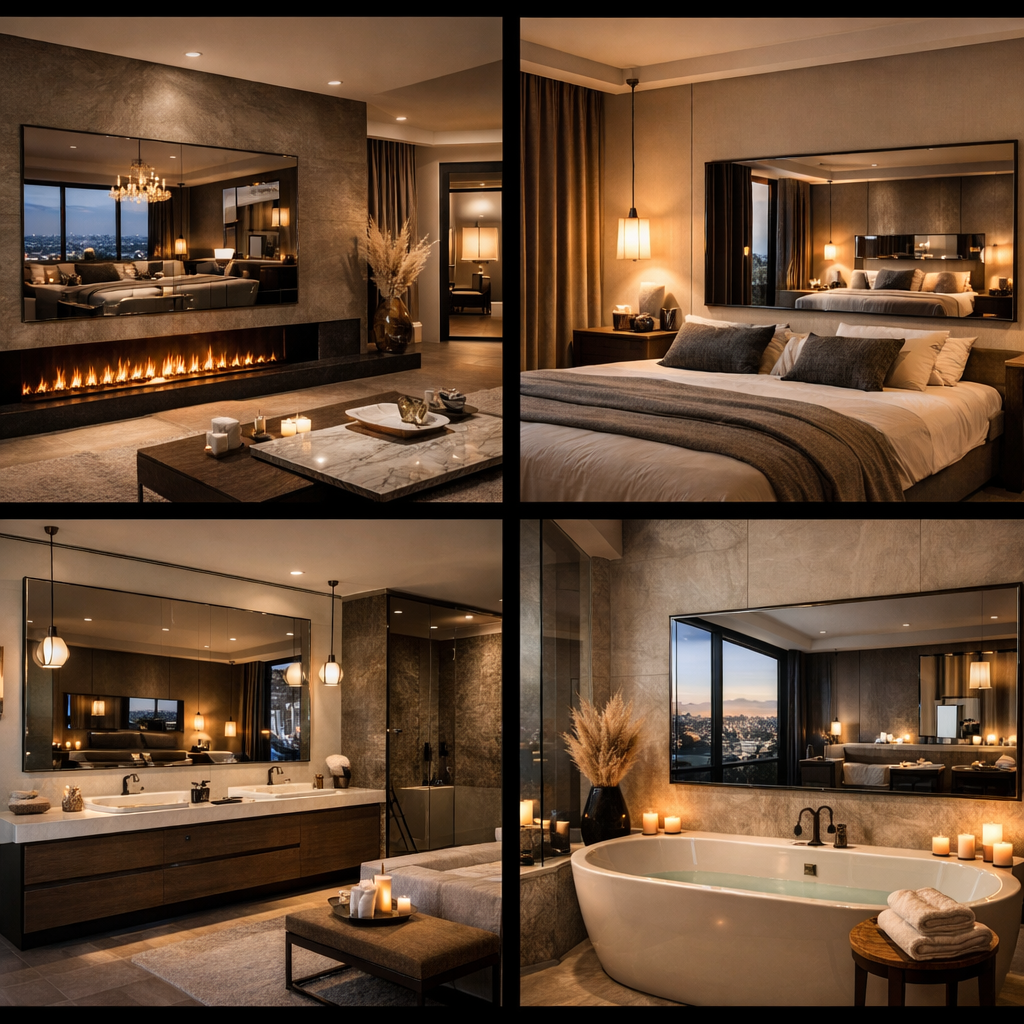 Beautiful Custom Mirror TVs for Every Room