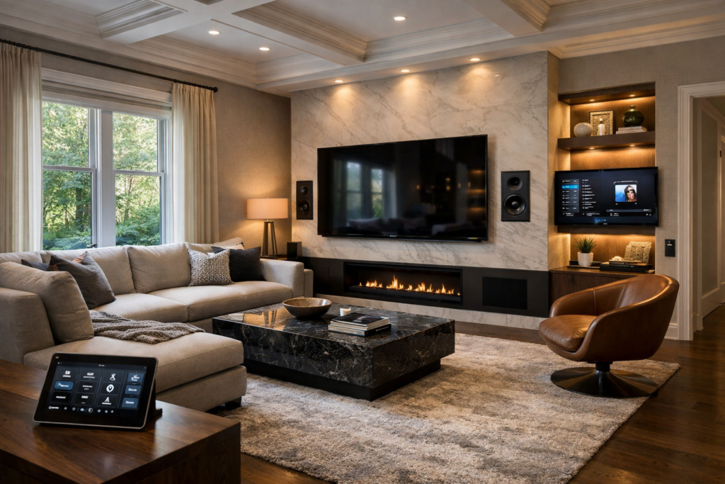 Whole Home Audio/Video Project | Darien, CT