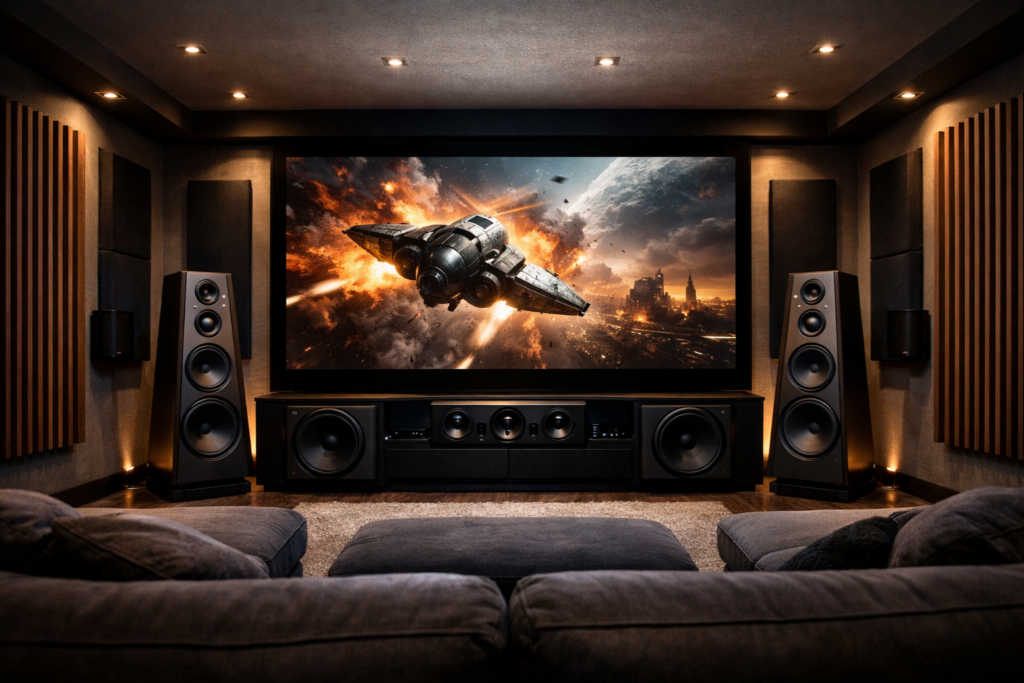For Theater-Quality Audio, You Have To Position Your Speakers Properly