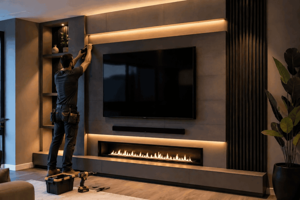 Is It Easy to Install a Media Wall?