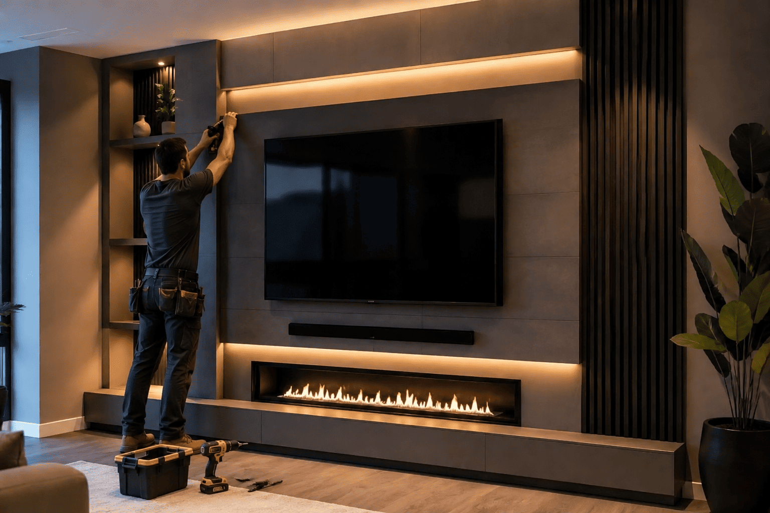 Is It Easy to Install a Media Wall
