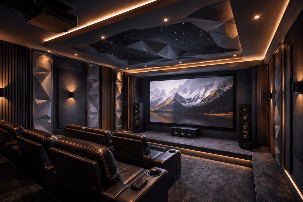 What Is the Golden Ratio of the Home Theatre Layout?